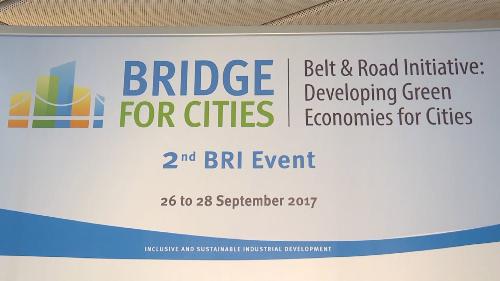 Convegno "Bridge for Cities. Belt and Road Initiative: developing green economies for cities" - Vienna 26/09/2017